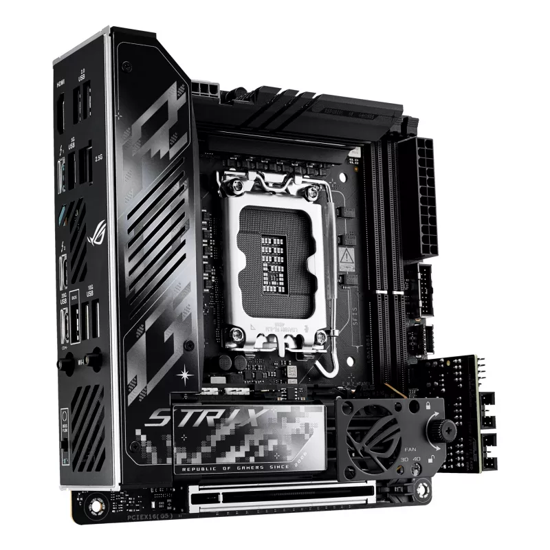 ASUS ROG STRIX Z890-I GAMING WIFI mātesplate, Intel Z890, LGA 1851 (Socket V1), mini ITX