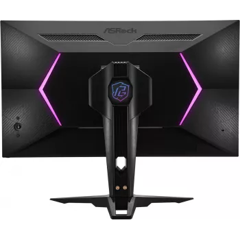 ASROCK Gaming monitors PGO32UFS 32 collu 4K UHD 240Hz OLED plakans melns