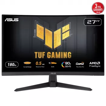 ASUS TUF Gaming VG27WQ3B monitors 68.6 cm (27 collas) 2560 x 1440 pikseļi Quad HD LCD Melns