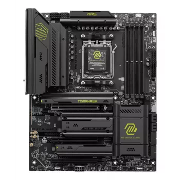 Mātesplate MSI MAG X870E TOMAHAWK WIFI — AMD X870E, Socket AM5, ATX, 4x DDR5 DIMM, 4x M.2, Wi‑Fi, 5Gb Ethernet