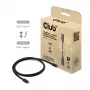 CLUB3D Thunderbolt™ 5 sertificēts kabelis 8K240Hz Dati 80/120 Gbps EPR 240 W vīriešu/vīriešu 1m / 3.28ft