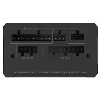 CORSAIR RMe Series RM1000e 1000W 24-pin ATX barošanas bloks melns