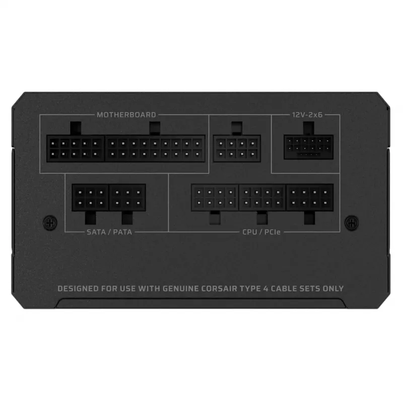 CORSAIR RMe Series RM1000e 1000W 24-pin ATX barošanas bloks melns