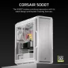 CORSAIR 5000T korpuss - Mid-tower augstas veiktspējas - Balts