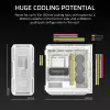 CORSAIR 5000T korpuss - Mid-tower augstas veiktspējas - Balts