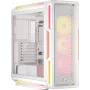 CORSAIR 5000T LX RGB (Temperētais Stikls) Balts - Vidējais Tornis Datora Korpuss
