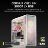 CORSAIR 5000T LX RGB (Temperētais Stikls) Balts - Vidējais Tornis Datora Korpuss