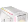CORSAIR 5000T LX RGB (Temperētais Stikls) Balts - Vidējais Tornis Datora Korpuss