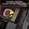 CORSAIR iCUE LINK 5000T LX RGB Mid-Tower korpuss - augstas veiktspējas