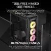 CORSAIR iCUE LINK 5000T LX RGB Mid-Tower korpuss - augstas veiktspējas