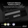 CORSAIR RMe sērijas RM650e pilnībā modulārs, zema trokšņa ATX barošanas bloks, 650 W