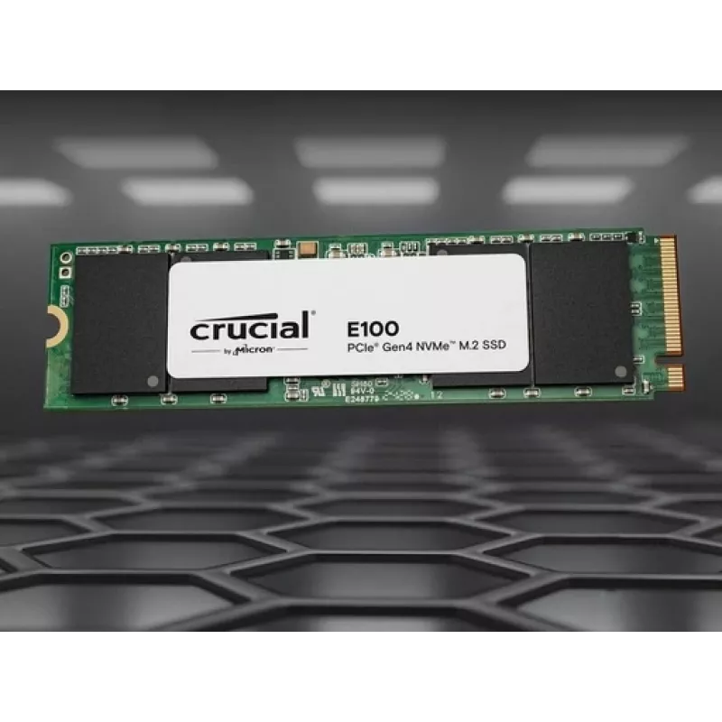 Crucial E100 480GB NVMe PCIe Gen4 M.2 2280 SSD