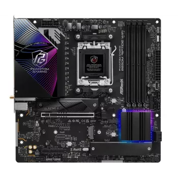Mātesplate ASRock B850M Riptide WiFi AM5 AMD B850 4 x DDR5 1 x HDMI 2.1 1 x DisplayPort 1.4 mATX
