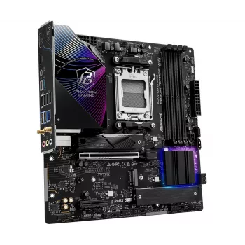 Mātesplate ASRock B850M Riptide WiFi AM5 AMD B850 4 x DDR5 1 x HDMI 2.1 1 x DisplayPort 1.4 mATX