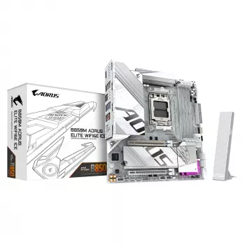 Mātesplate GIGABYTE B850M AORUS ELITE WIFI6E, AMD B850, Socket AM5, Micro ATX