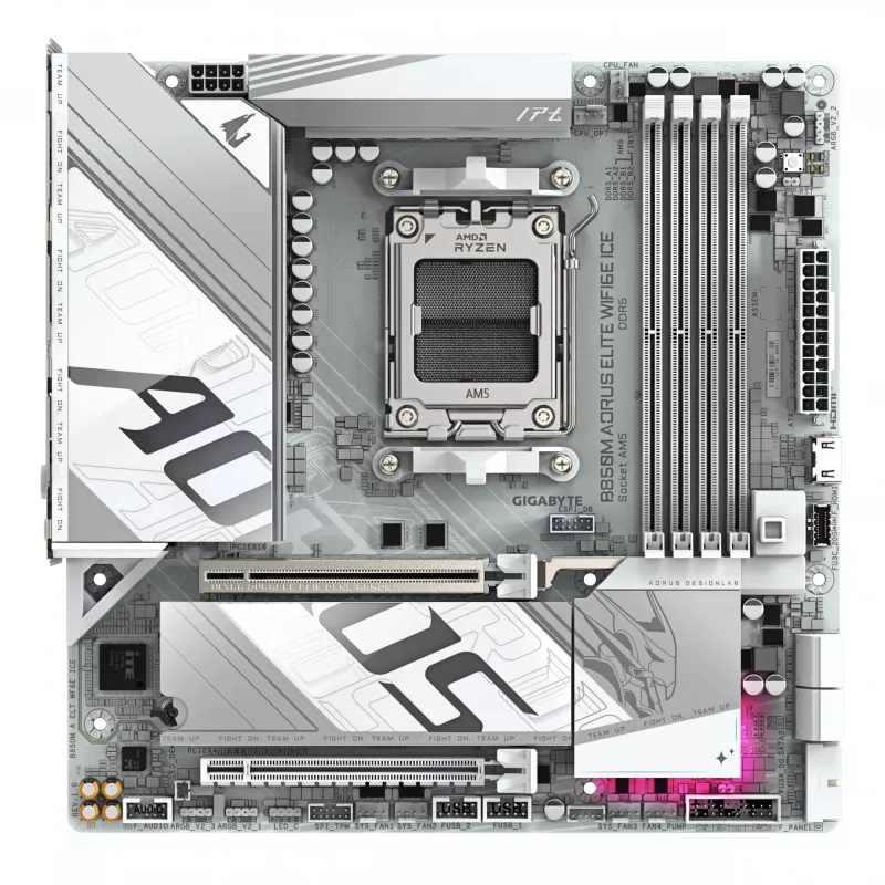 Mātesplate GIGABYTE B850M AORUS ELITE WIFI6E, AMD B850, Socket AM5, Micro ATX