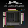 CORSAIR FRAME 4000D Midi Tornis Melns