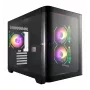 FSP S380-BA korpuss Micro Tower mITX, mATX Melns ARGB
