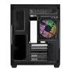 FSP S380-BA korpuss Micro Tower mITX, mATX Melns ARGB