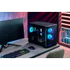 FSP S380-BA korpuss Micro Tower mITX, mATX Melns ARGB