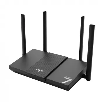 ASUS RT-BE50 BE3600 bezvadu maršrutētājs 2.5 Gigabit Ethernet divu joslu (2.4 GHz / 5 GHz) Melns
