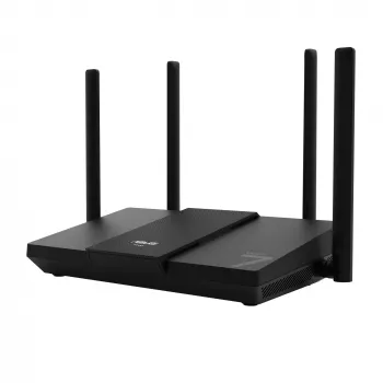 ASUS RT-BE50 BE3600 bezvadu maršrutētājs 2.5 Gigabit Ethernet divu joslu (2.4 GHz / 5 GHz) Melns