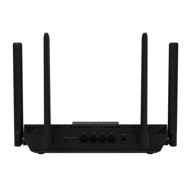 ASUS RT-BE50 BE3600 bezvadu maršrutētājs 2.5 Gigabit Ethernet divu joslu (2.4 GHz / 5 GHz) Melns
