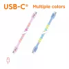 Club 3D CAC-3010 USB-C uz USB-C pērlīšu kabelis, 2 m, PD 60 W, 480 Mbps, rozā