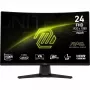 MSI MAG 242C 23.6 collu izliekts LCD monitors, Full HD 1920×1080, VA, 180Hz, 1ms MPRT, HDMI, DisplayPort, VESA 100×100