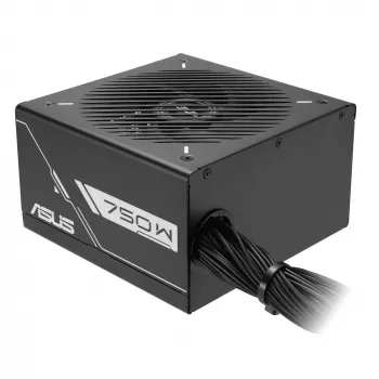 ATX barošanas bloks ASUS Prime-750B-BLACK 750 W, 80 PLUS Bronze, 135 mm ventilators, 20+4 pin, 3× PCIe 8-pin, nemodulārs