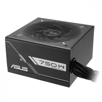 ATX barošanas bloks ASUS Prime-750B-BLACK 750 W, 80 PLUS Bronze, 135 mm ventilators, 20+4 pin, 3× PCIe 8-pin, nemodulārs