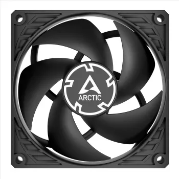 ARCTIC P9 PWM PST (Melns) - 92 mm PWM Ventilators ar Kabeļu Sadalītāju