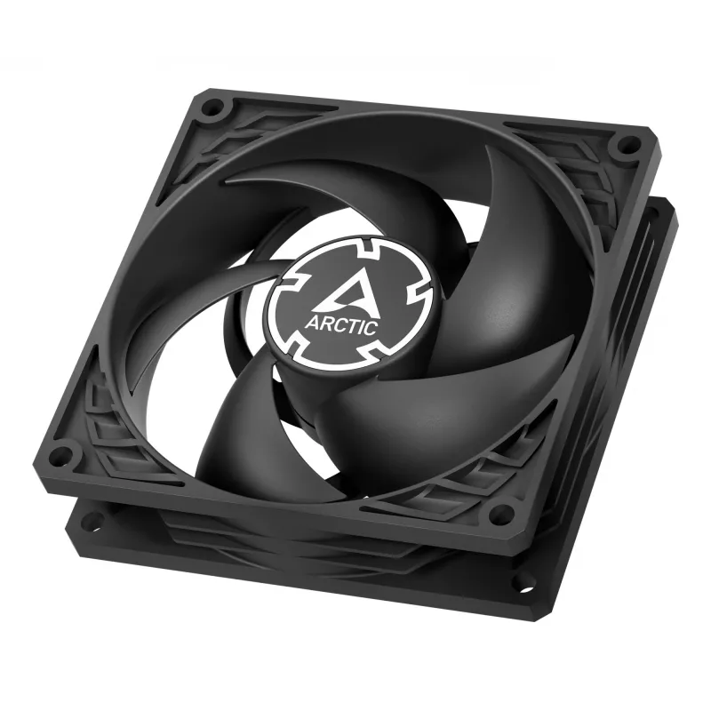 ARCTIC P9 PWM PST (Melns) - 92 mm PWM Ventilators ar Kabeļu Sadalītāju