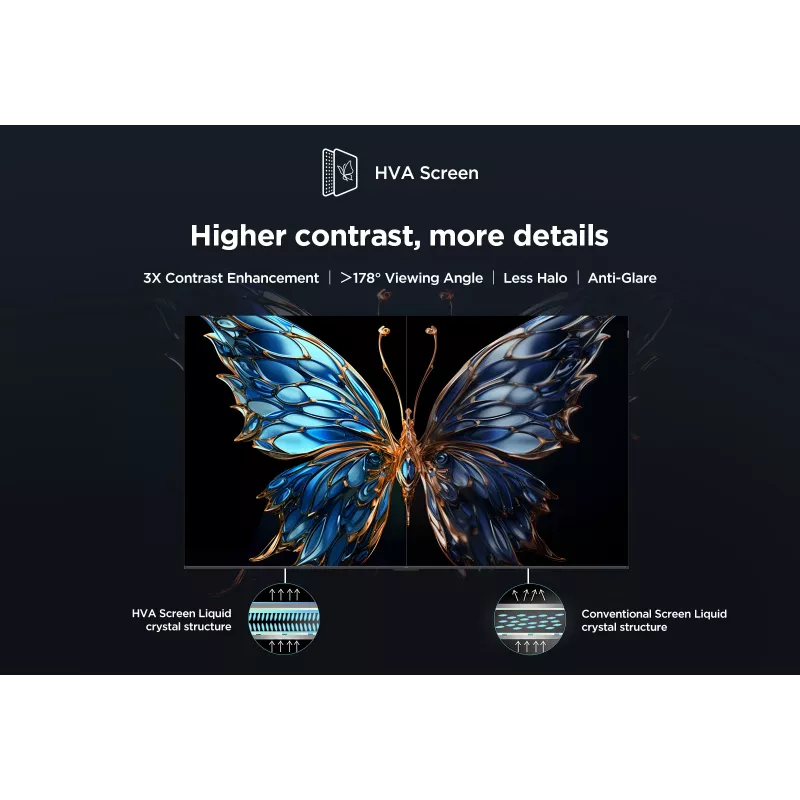 TCL V6C 65V6C televizors 165,1 cm (65 colli) 4K Ultra HD Smart TV Wi-Fi Metālisks 280 cd/m²