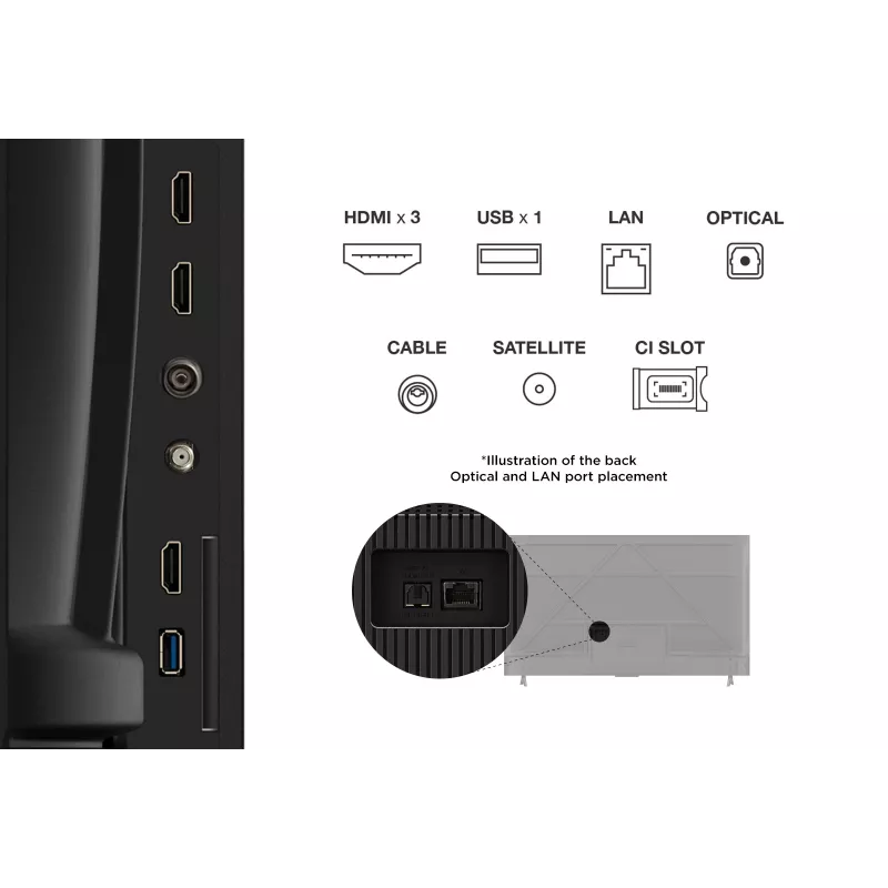 TCL V6C 65V6C televizors 165,1 cm (65 colli) 4K Ultra HD Smart TV Wi-Fi Metālisks 280 cd/m²