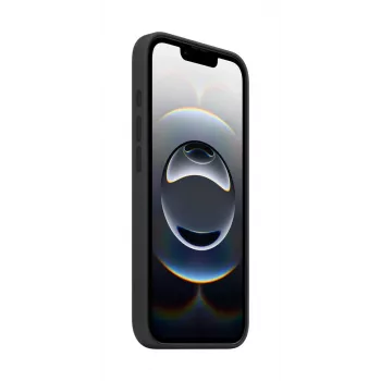 APPLE Silikona Maciņš iPhone 16e Melns