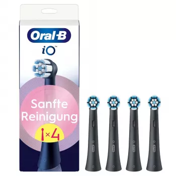 Oral-B 194631 zobu birstes galviņa 4 gab. Melna