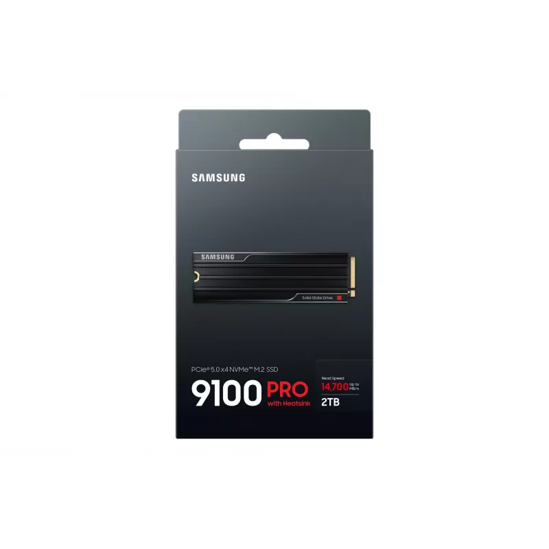 Samsung 9100 PRO Heatsink PCIe® 5.0 NVMe™ M.2 SSD - 2 TB