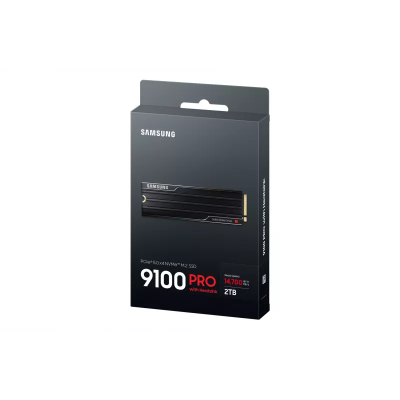 Samsung 9100 PRO Heatsink PCIe® 5.0 NVMe™ M.2 SSD - 2 TB