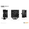 be quiet! Pure Rock 3 Black procesora dzesētājs 12 cm 1 gab.