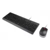 Lenovo 4X31R64446 tastatūra un pele USB universāls Nordic melns