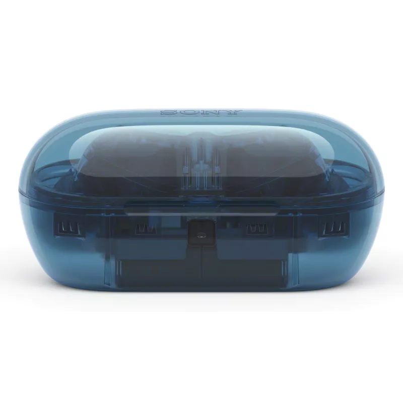 Sony WF-C710N Glass Blue – bezvadu austiņas, True Wireless, ANC, Bluetooth 5.3, IPX4, 8.5/12 h