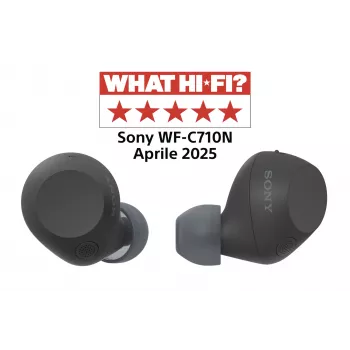 Sony WF-C710N trokšņu slāpējošas bezvadu austiņas, melnas
