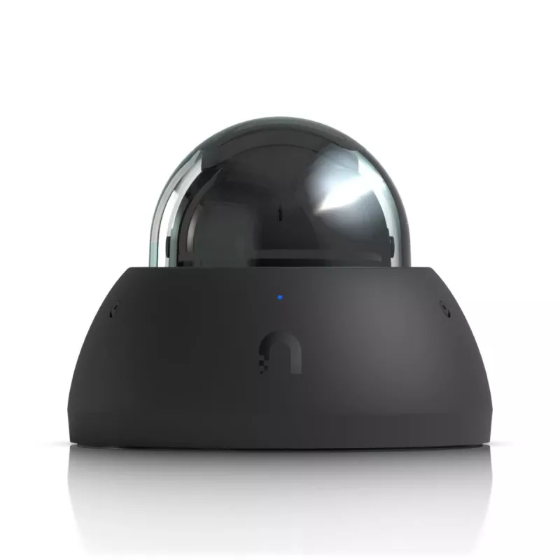 UBIQUITI NETWORKS UVC-AI-DOME 4K AI kupola kamera, melna