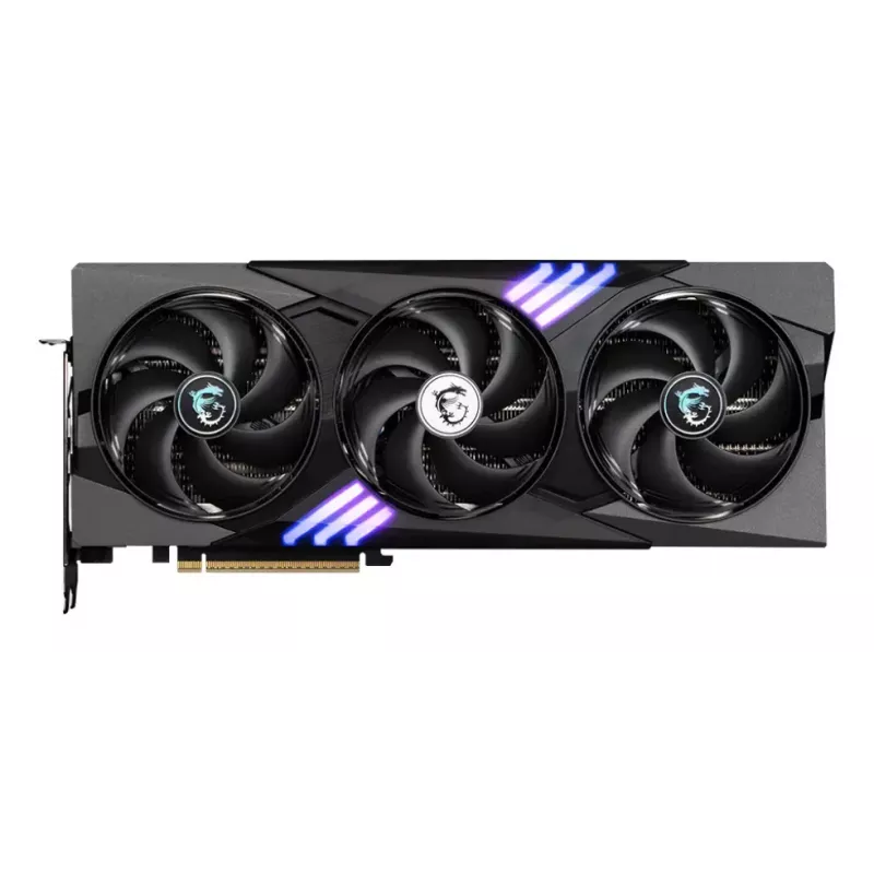 Grafikas karte MSI GeForce RTX 5070 Ti — 16 GB GDDR7, PCIe 5.0, 256-bit, 3 ventilatori, 338 mm