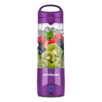 Pārnēsājamais blenderis NUTRIBULLET Portable 0,475 L — violets, 2000 mAh akumulators, Tritan bļoda