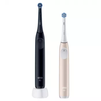 Elektriskā zobu birste Oral-B iO Series 2 Duo Black Pink ar viedā spiediena sensoru