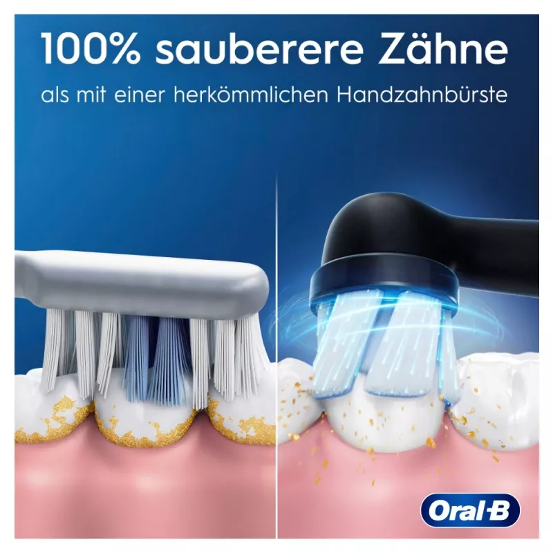 Elektriskā zobu birste Oral-B iO Series 2 Duo Black Pink ar viedā spiediena sensoru