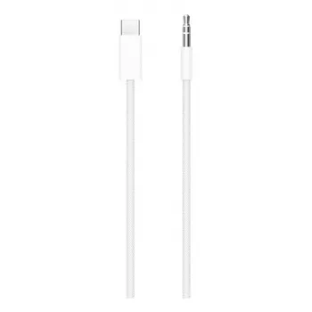 Audio kabelis Apple MDV84ZM/A 1,2 m 3,5 mm USB Type-C Balts