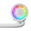 ARCTIC Liquid Freezer III Pro 360 A-RGB (Balts) - Daudzkompatibils visaptverošs CPU ūdens dzesētājs ar A-RGB